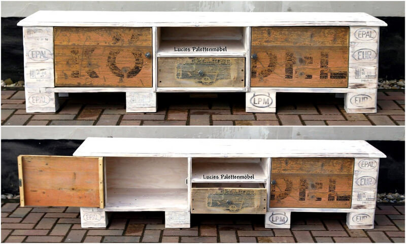 pallets rustic tv stand idea