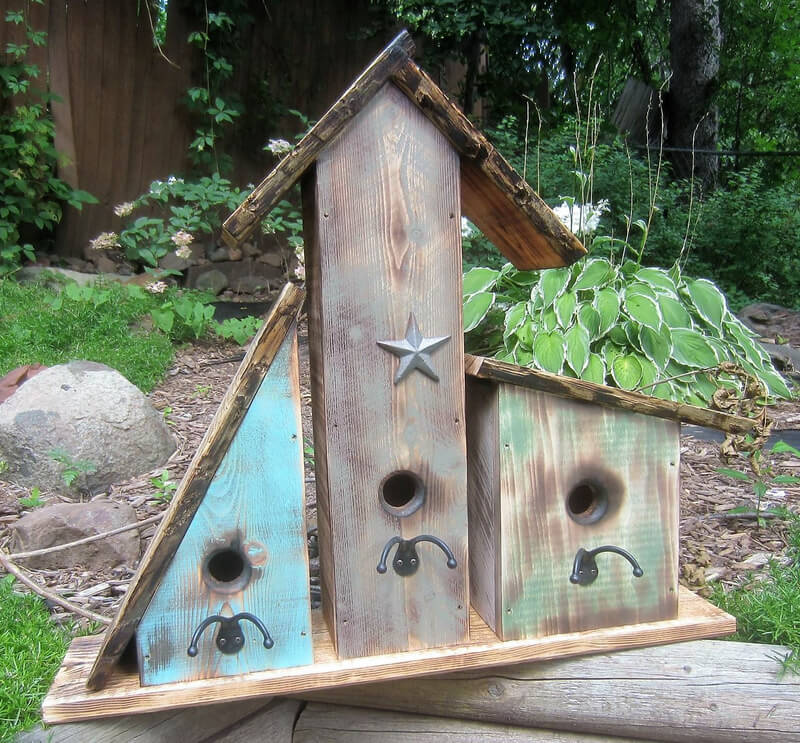 wood pallets birdhouse 2