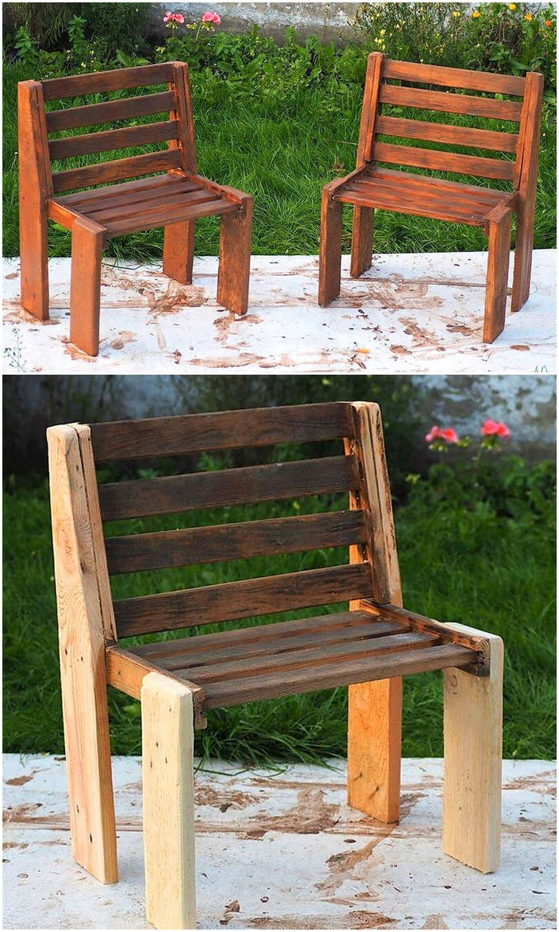 pallet patio chairs