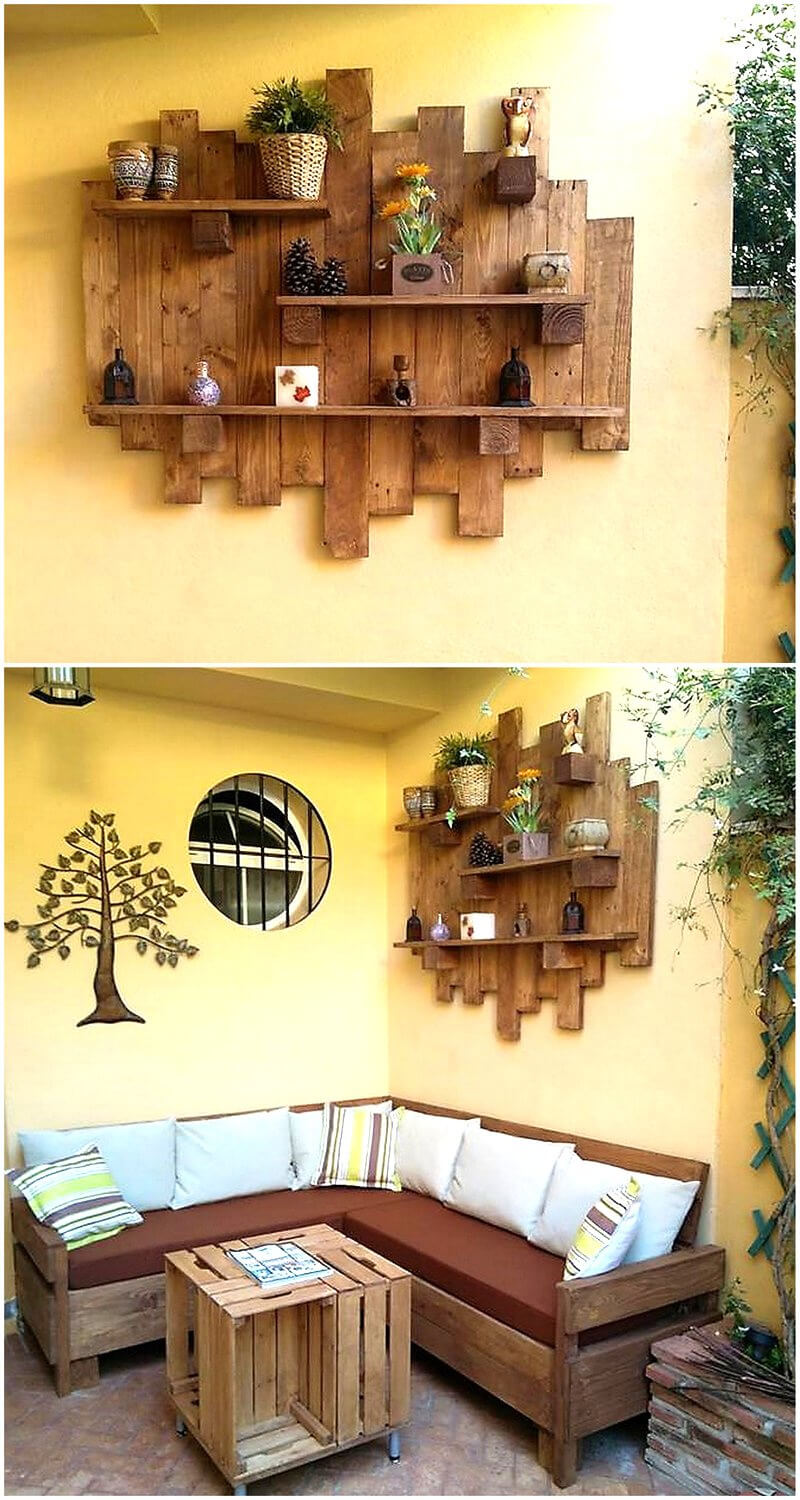 25 Ways to Upcycle Your Old Used Wood Pallets | Wood Pallet Furniture