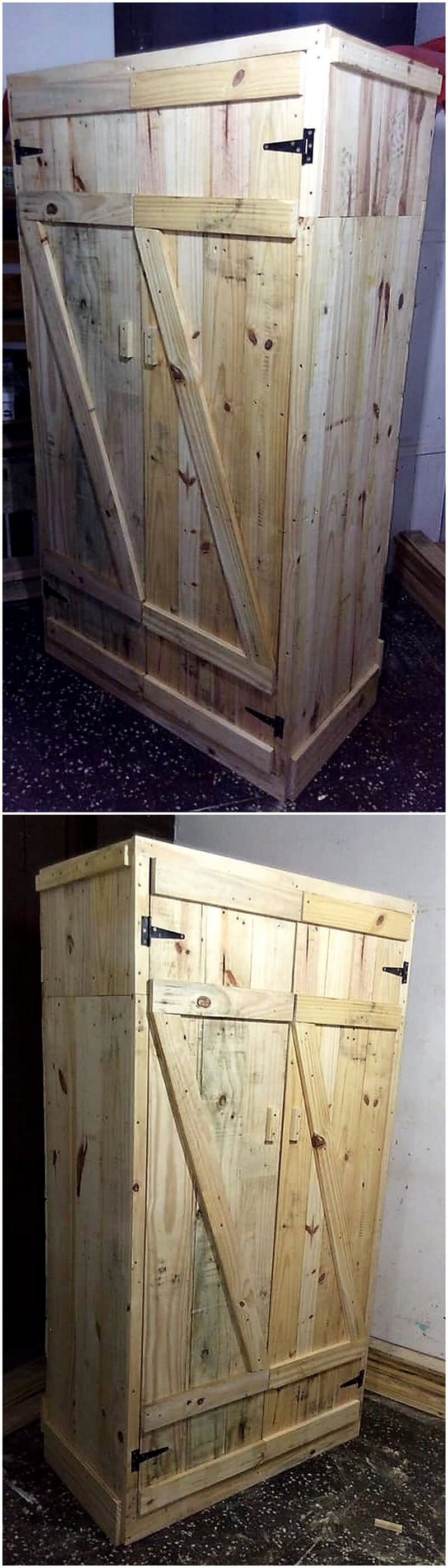 pallet storage cabinet