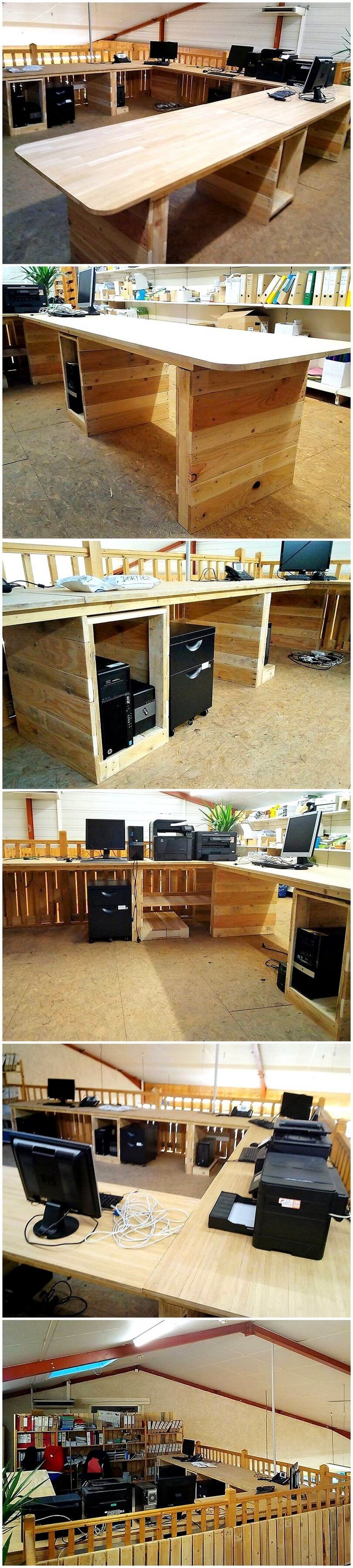 office furniture out of wood pallets