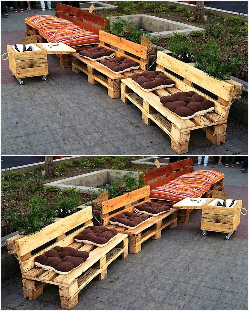 pallet outdoor furniture plan